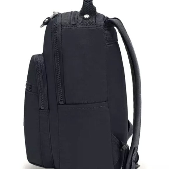 Kipling Seoul Small Tablet Backpack - blue bleu 2 - Picture 3 of 10